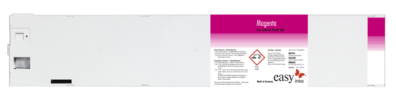 easy Eco Solvent Exact Tinte für Océ CS9050, CS9065, CS9090, CS9160, CS9350, 440ml Kartusche, inkl. Smart Card