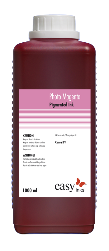 Tinte für Canon iPF8300, 8400, 9300, 9400, 1 Liter Flasche