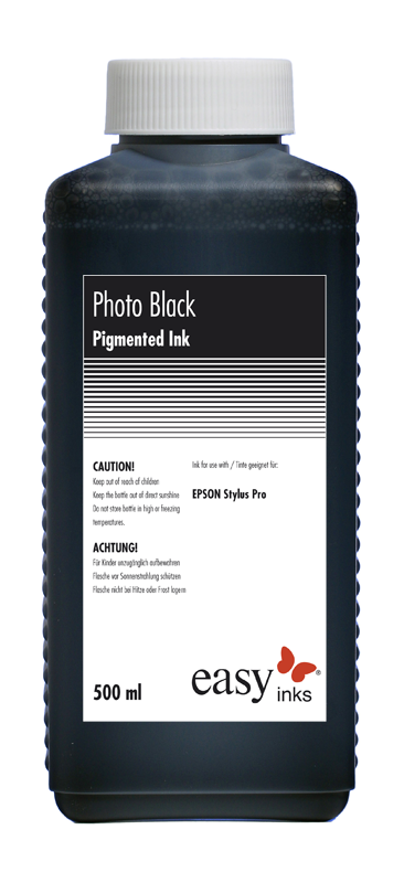 Epson Stylus Pro 3880, 4880, 7880, 9880, 11880 Ultrachrome K3 Vivid kompatible Tinte, 0,5 Liter Flasche