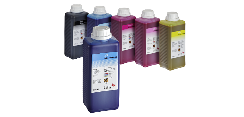 Eco Solvent Exact Tinte für Mutoh, 1 Liter Flasche, inkl. Smart Card