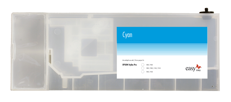 easyFill nachfüllbare Tintenkartusche für Epson Stylus Pro 7400, 9400, mit Chip