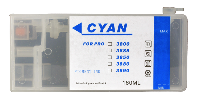 easyFill nachfüllbare Kartusche für Epson Stylus Pro 3800, mit Auto Reset Chip
