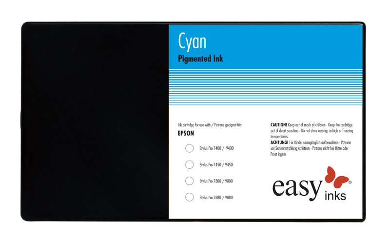 Epson Stylus Pro 7450, 9450 Tintenpatrone, Ultrachrome K3 kompatibel, 220ml