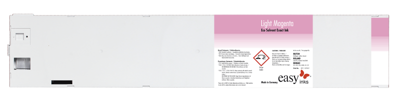 easy Eco Solvent Exact Tinte für Mutoh Rockhopper II, III und Spitfire, 440ml Kartusche, inkl. Smart Card